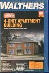 Walthers Cornerstone 4-UNIT Apartment Building Kit Ho Scale 933-3781. Fixed Price $35.00.