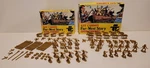 Atlantic 1008 1108 Kit Carson, Cowboys, Indians - 1/72 Scale Ho. Fixed Price $26.25.