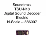 Soundtraxx TSUNAMI2 TSU-N18 Digital Decoder : Electric N-scale 886007. Fixed Price $100.76.
