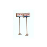 Bachmann 42431 Exxon Service/gas Station Lighted Signs Ho Scale. Fixed Price $12.87.