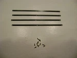 Lionel 6468 Double Door Box Car Guides (4 Rails And 12 Rivets). Fixed Price $10.99.