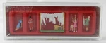 Scale Women Hanging Laundry - Preiser #79050. Fixed Price $15.00.