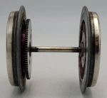 Lionel SM-72-75 Spoke 2-3/8" Electric Super Motor Plain & Geared Wheel Set. Fixed Price $20.00.