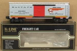 K-line K641-1051 Santa Fe Rea "warbonnet" Boxcar W/metal Trucks O-gauge Nos. Fixed Price $24.99.