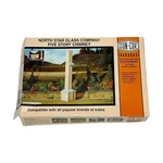 Con-cor Ho Scale North Star Glass Company Five Story Chimney Building Kit. Fixed Price $19.77.