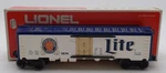 Lionel 6-9874 Gauge Miller Lite Beer Billboard Reefer Car Ex/box. Fixed Price $48.99.