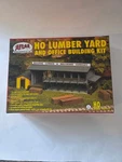 Atlas Ho 750 Building Lumber Yard & Office Kit 3-3/4 X 8-1/2" 9.5 21.3CM. Fixed Price $18.95.