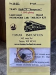 Tomar Industries H-232 Ho D&rgw Prospector Passenger Car Led Tailsign Kit Nip. Fixed Price $27.00.