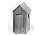Tichy-train Outhouse (3) Scale Model Railroad Building Accessory #8166. Fixed Price $5.65.