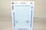 Ho Microscale Decals 87-945 Norfolk Southern Ge -8-40C -9-44CW Locomotive. Fixed Price $9.00.