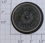 Lionel 226E-65 Baldwin Disc 1-9/16" Gauge Steam Loco Plain End Wheel & Tire. Fixed Price $8.00.