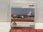 1:500 Herpa American Airlines United Boeing 737 800 Model Vintage Lightning Bolt. Fixed Price $59.00.