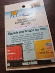Walthers Ho #920-2311 (933-1030) Cushion Car Coupler Pocket Kit -details Below. Fixed Price $8.25.