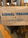 Box Only-lionel Postwar 1956 Basket Weave Set #800 Or 2255W (601 Seaboard NW2). Fixed Price $95.00.