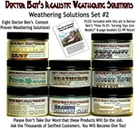 Weathering Solution Set #2 W/how-to-booklet Doctor Ben Scale Consortium *new*. Fixed Price $81.92.