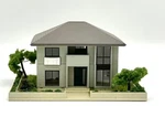 Kato Scale 23-404 2-STORY Town Home With Landscaped Yard. Fixed Price $45.00.