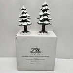Department 56 Heritage Village Collection Small Porcelain Pines 5251-5 Set Of. Fixed Price $19.99.