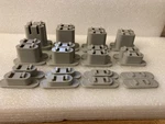 Atlas N Piece Railroad Pier Set & Girder Plate Bridge 1035T3624-125. Fixed Price $23.00.