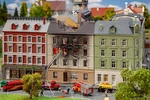 Faller 232326 Scale 1:160 Kit Of Dwelling House Fire - New. Fixed Price $26.99.