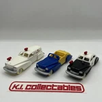 Lot Of Dimestore Dreams 1940'S Deluxe Plastic 1:43 Police Car New In Box. Fixed Price $12.95.