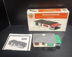 Bachmann Plasticville Scale 45-2654 Ranch House Assembled Box Instructions. Fixed Price $9.99.
