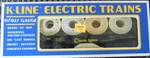 K-line Lionel 0/027 1994 K-6672 Chessie System Flat Car With Coil Load. Fixed Price $19.95.