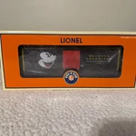 Lionel 6-25052 2007 Disney Holiday Boxcar Mickey Mouse New In. Fixed Price $84.99.