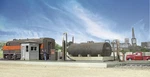 Walthers Cornerstone Ho Diesel Fueling Facility Kit 933-2908. Fixed Price $39.98.