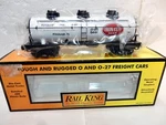 Mth Railking Iron City Beer Three Dome Tank Car- Gauge -pgh Brewing-new Box. Fixed Price $98.99.