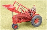 Ho 1/87 Ghq # 60005 - 1950'S Red Farm Tractor W/loader Kit. Fixed Price $23.98.