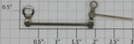 Lionel 221-13 Right Hand Valve Gear Eccentric Rod Assembly. Fixed Price $6.00.