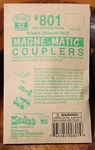 Kadee #801 (o Scale)acetal Plastic Couplers W/metal Springs -- Box Car Red Color. Fixed Price $6.49.