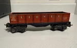 Vintage Lionel 1940 Ll 2677 Tin Plate Gondola Red Pre-war Train. Fixed Price $19.90.