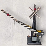Vintage Gauge Marx Operating Railroad Crossing Gate Signal Arm Electric Tested. Fixed Price $14.00.