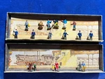 Walter Merten & Merit Ho Tiny Miniatures Railroad Tourists 3 Lots N908 N820. Fixed Price $26.00.