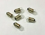 1449 (6) Light Bulbs Volt Screw In, Lionel Parts. Fixed Price $5.00.