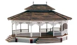 New Woodland Ho Scale Structure Built-&-ready Grand Gazebo BR5035. Fixed Price $70.95.