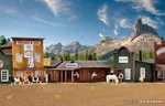 Kibri 38504 Scale Western Homes (marshall, Armory & Post Office). Fixed Price $39.13.