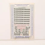Microscale 87-441 Milwaukee Hood Units Hiawatha Scheme Decals Open Vtg. Fixed Price $7.99.