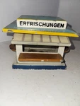 Bing Prewar Refreshment Stand - 10/6140 Erfrischungen Circa 1930. Fixed Price $99.95.