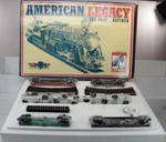 Mth New York Central American Legacy Gauge Steam Freight Train Set. Fixed Price $1000.00.