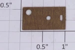 Lionel 259E-8X Fiber E-unit Switch Plate (10). Fixed Price $20.00.