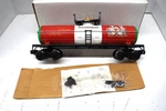 K-line # 633902 = The Days Of Chistmas Tank Car With Parts Trim. Fixed Price $39.95.