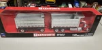 New Ray Kenworth W900 1:43RD Scale Tandem Dump Tri-axle W/trailer!!! Nos 15223. Fixed Price $22.49.