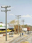 Walthers Scenemaster 949-4120 Ho Utility Pole Set Kit PKG(24). Fixed Price $19.99.