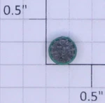 Lionel 1121C-56 Green Ribbed Rubber Lens (12). Fixed Price $10.92.