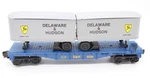 Lionel 6-9226 Scale Delaware & Hudson Flat Car W/ Vans Trailers. Fixed Price $21.24.