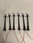 Scale Led Street Lamp Post Light Set For Lionel & Mth Gauge Train Layouts. Fixed Price $19.99.