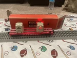 Lionel Trains Atomic Energy Disposal Car 6805. Fixed Price $225.00.