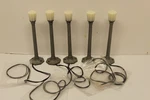 Lionel NO.71 Five (5) Vintage Cast Boulevard Lamp Posts Rewired All Work. Fixed Price $75.00.